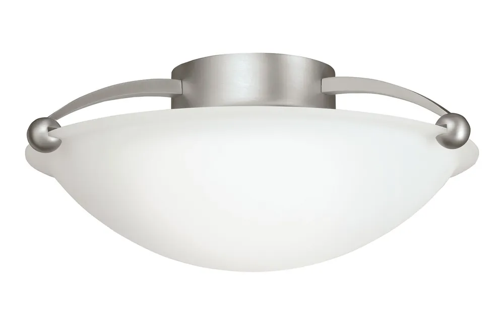 Kichler 8405NI Swiss Passport Collection Semi Flush Light 2 Bulb 75W