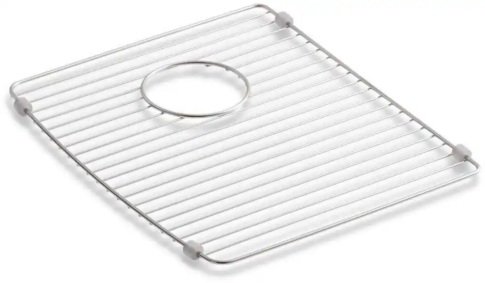 Kohler 6122-ST Deerfield 13 x 16 In. Right-Hand Side Sink Rack Stainless Steel