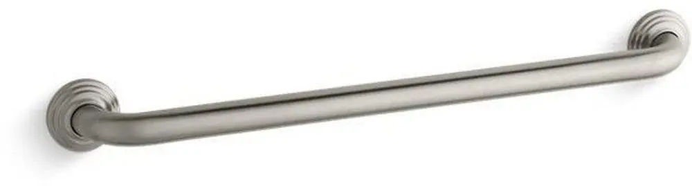 Kohler 10542-BN Traditional 24 in. Grab Bar in Vibrant Brushed Nickel