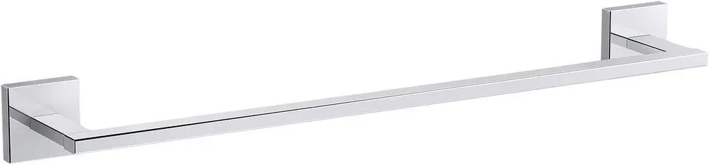 Kohler 23284-CP Square 18 in. Towel Bar in Polished Chrome