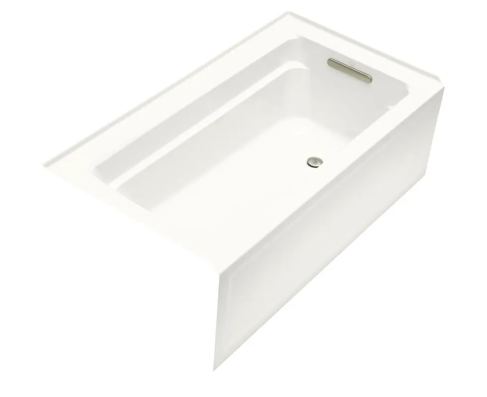 Kohler 1123-RA-0 Archer 60 in. x 32 in. Soaker Alcove Bathtub with Right Drain
