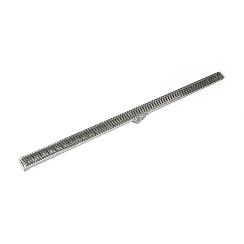 Infinity Drain S-LAG3860SS S-LAG 38 Series 2 in. PVC Satin Stainless Shower Drain