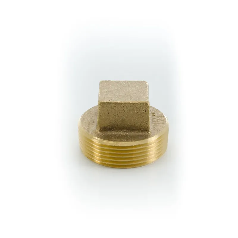 Pasco 1858 1-1/2 UPC Brass Clean Out Plug - RH