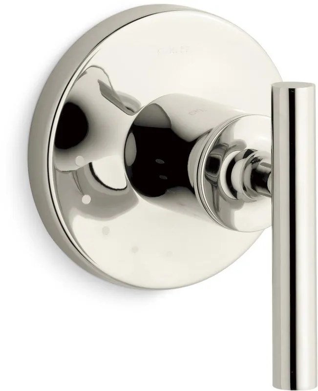 Kohler T14490-4-SN Purist Single Handle Volume Control Valve Trim in Vibrant Polished Nickel