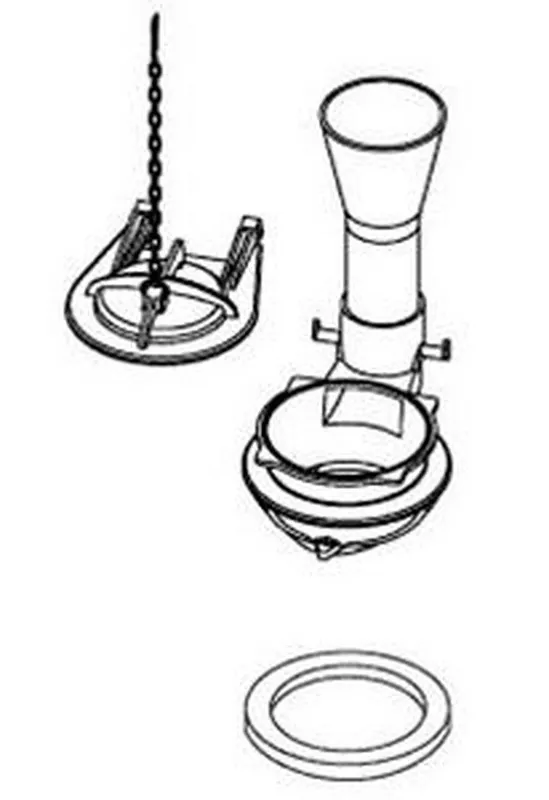 Kohler 1060862 Flush Valve Kit for Kohler K14261 and K3506 Toilets