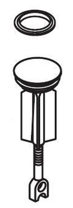 Kohler 1037021-BV Plunger Assembly Standard Vibrant Brushed Bronze
