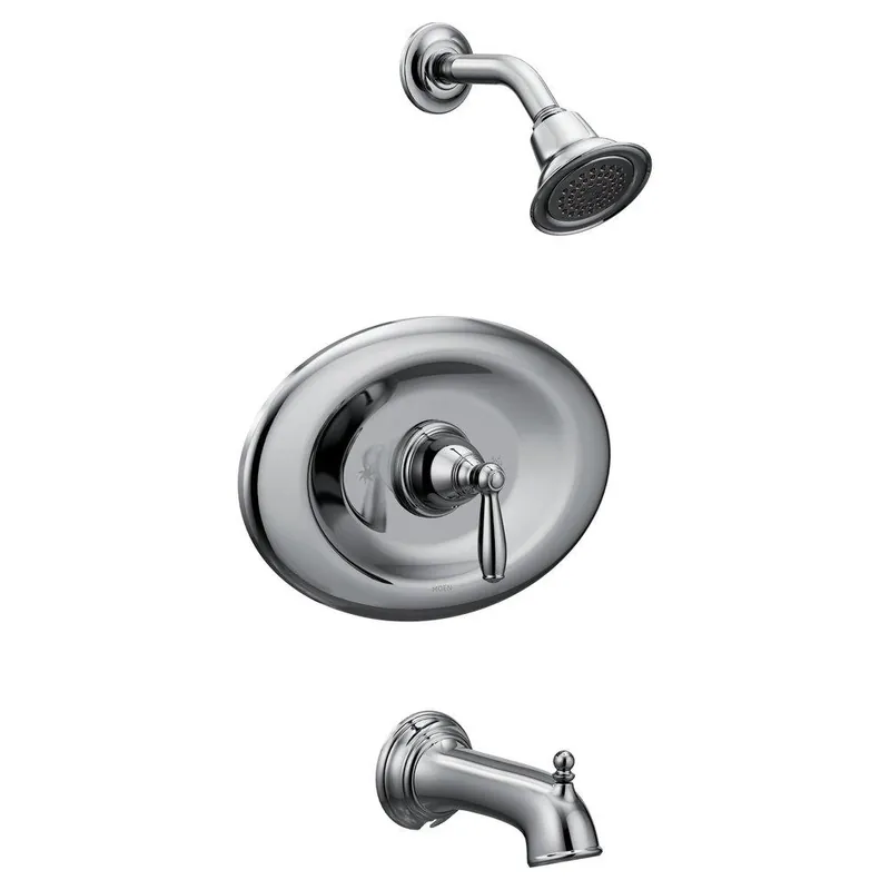 Moen T2157EP Brantford One Handle Single Function Bathtub & Shower Faucet in Polished Chrome