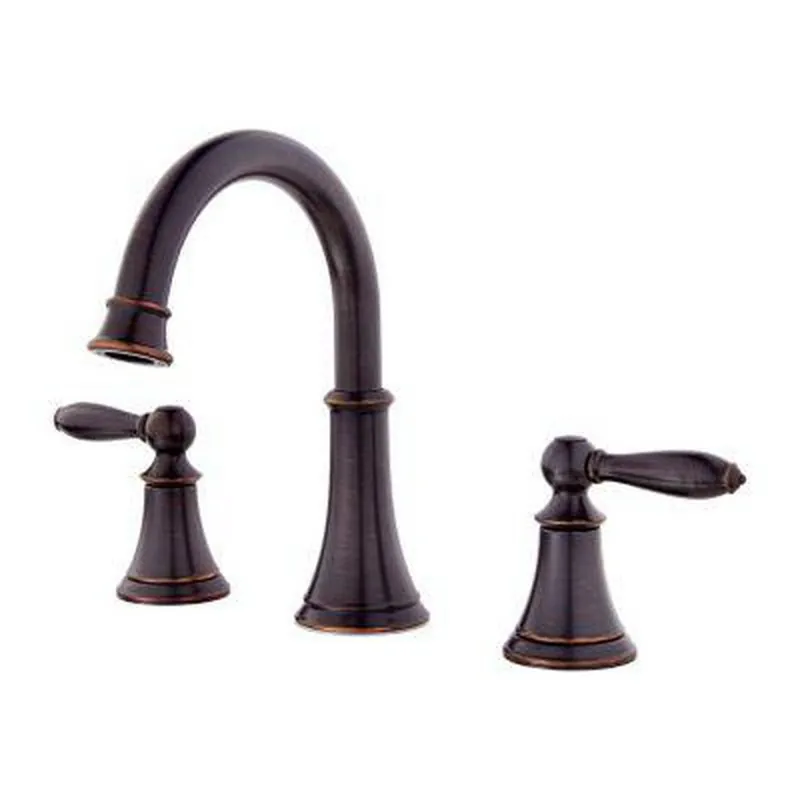 Pfister LF-049-COYY Courant Two Handle Widespread Bathroom Sink Faucet in Tuscan Bronze
