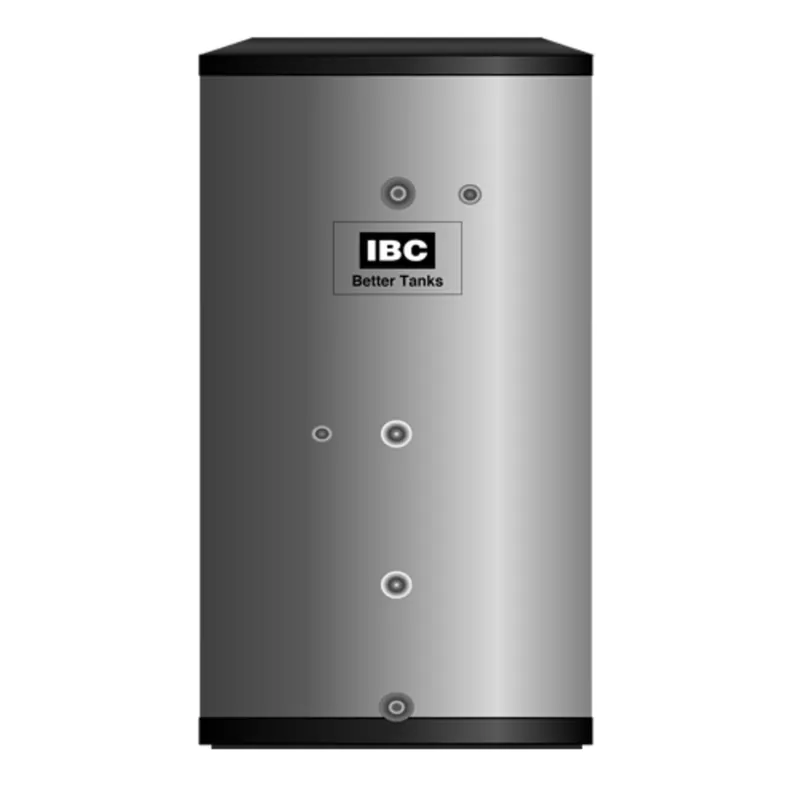 IBC 034-008 26.5 Gal 444 SS Indirect Water Maker with Aquastat