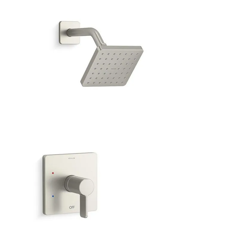 Kohler TS23503-4G-BN Parallel One Handle Single Function Shower Faucet