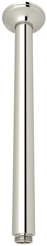 Rohl 1505/12PN 12-5/8 in. Ceiling Mount Shower Arm in Polished Nickel