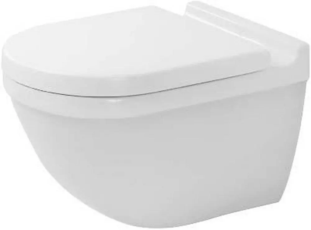 Duravit 2225090092 Starck 3 1.6 gpf Wall Mount One Piece Toilet in White