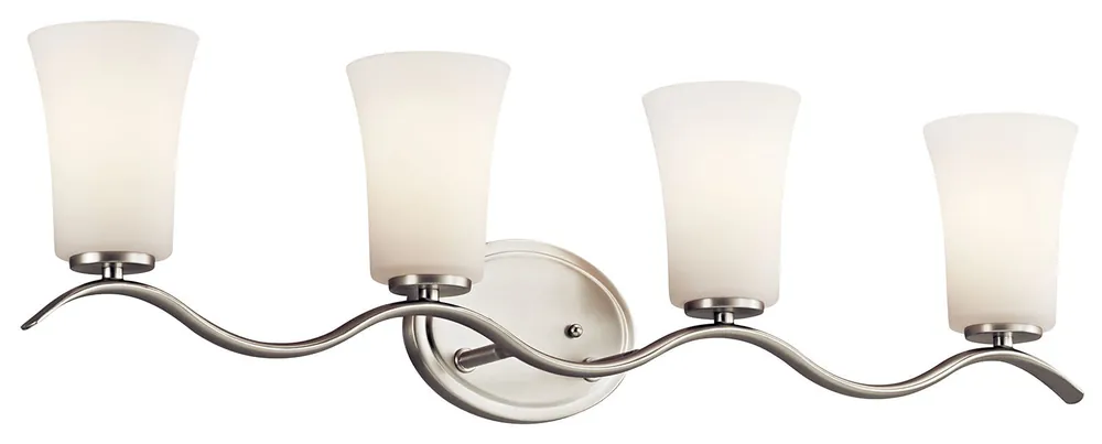 Kichler 45377NI The Armida 32.25in 4 Light Vanity Light