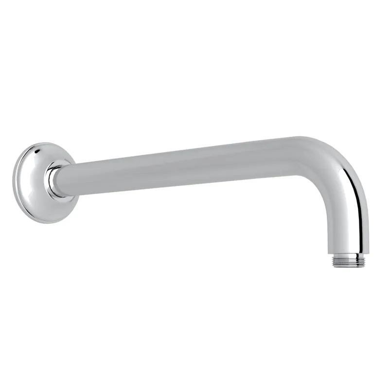 Rohl 1455/12APC 12 Reach Wall Mount Shower Arm in Polished Chrome