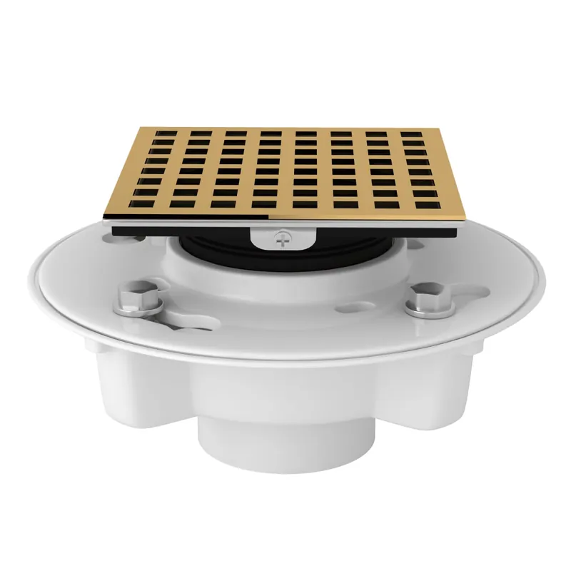 Rohl SDPVC2/3-3143IB PVC 2 X 3 Drain Kit With 3143 Matrix Decorative Cover in Italian Brass