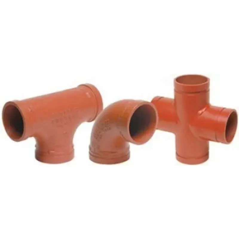 Gruvlok GVLF-7051-500-PNTD 5 45 Elbow - Painted - GR x GR