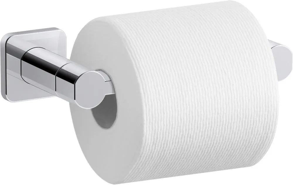 Kohler 23528-CP Parallel Wall Mount Toilet Tissue Holder in Polished Chrome