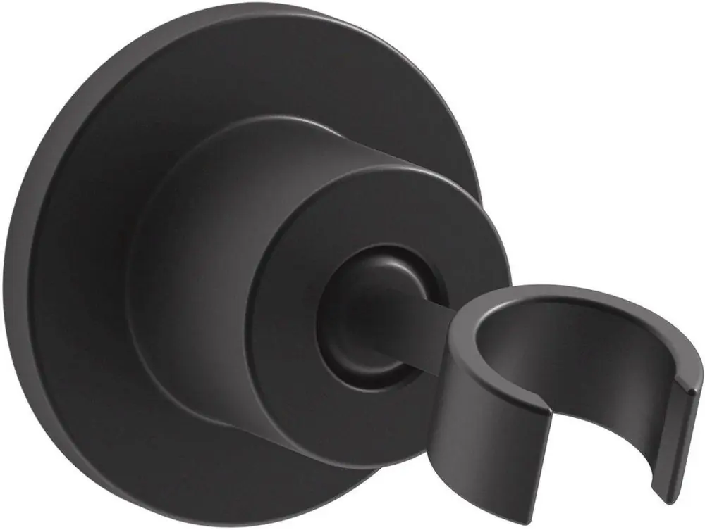 Kohler 975-BL Stillness Hand Shower Holder in Matte Black