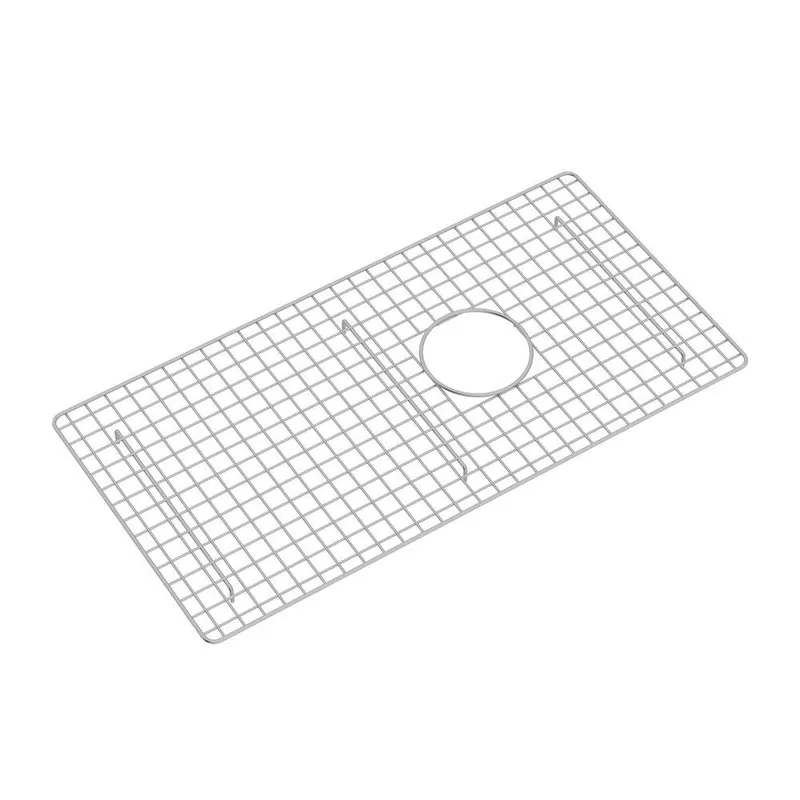 Rohl WSG6497SS Allia 29-1/8 x 14-5/8 in. Plastic and Stainless Steel Wire Sink Grid