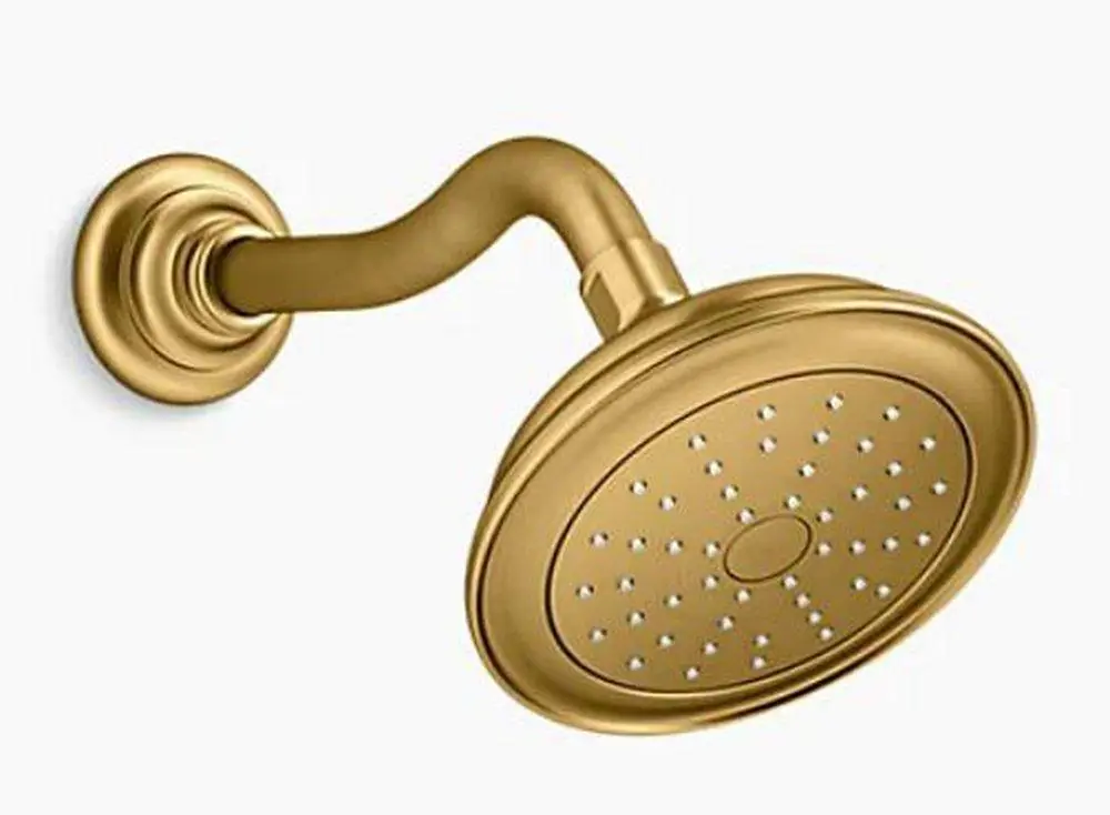 Kohler 72774-G-2MB Artifacts Single Function Showerhead in Vibrant Brushed Moderne Brass