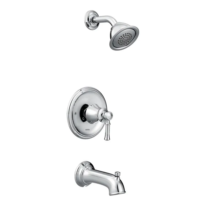 Moen T62183 Dartmoor One Handle Single Function Bathtub & Shower Faucet in Polished Chrome (Trim Only)