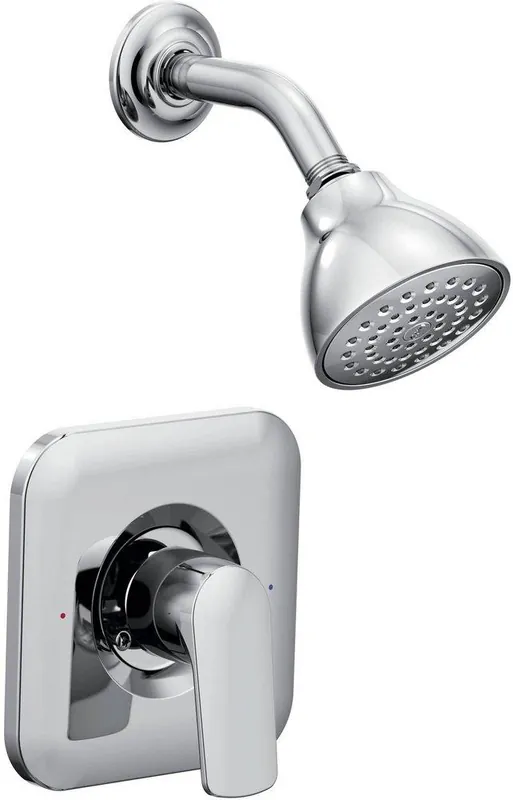 Moen T2812 Rizon One Handle Single Function Shower Faucet in Polished Chrome (Trim Only)