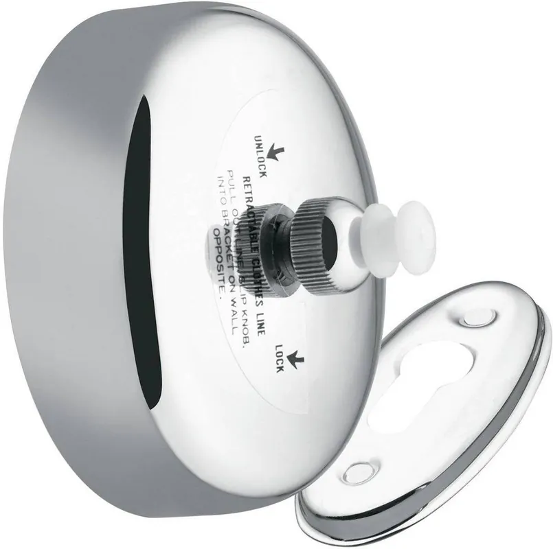 Moen RR5506HD Donner Hotel/Motel Retractable Clothesline Polished Chrome