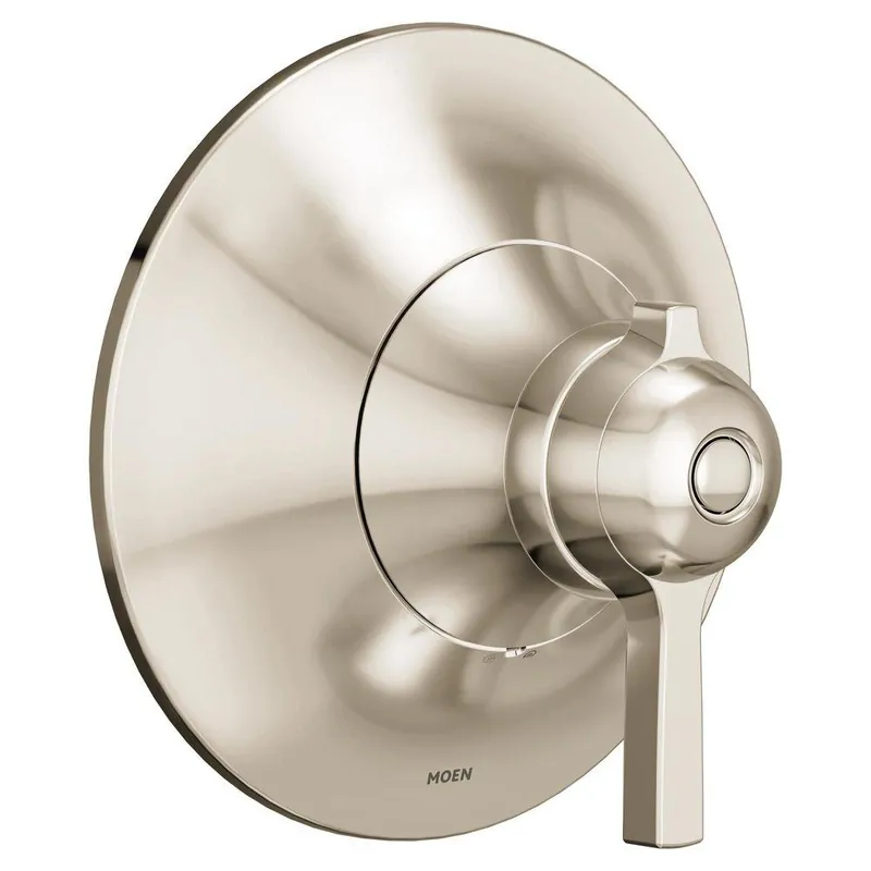 Moen TS4201NL Flara Single Handle Thermostatic Valve Trim in Polished Nickel