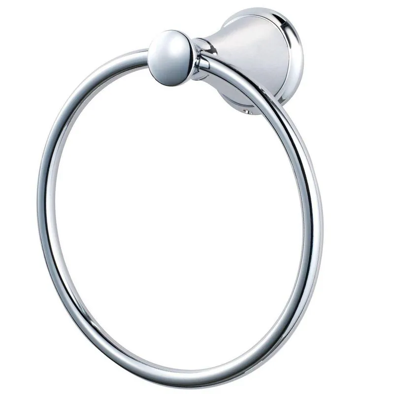 Pfister BRB-GL1C Saxton Round Closed Towel Ring in Polished Chrome