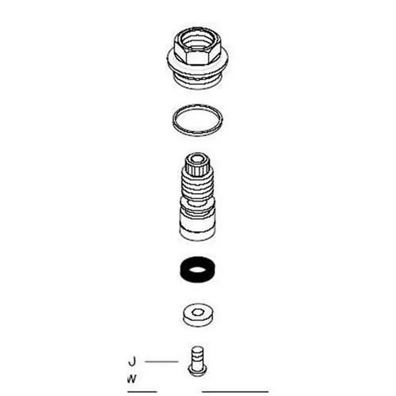 Pfister 910-0720 Hot Stem Bonnet for 51 Series