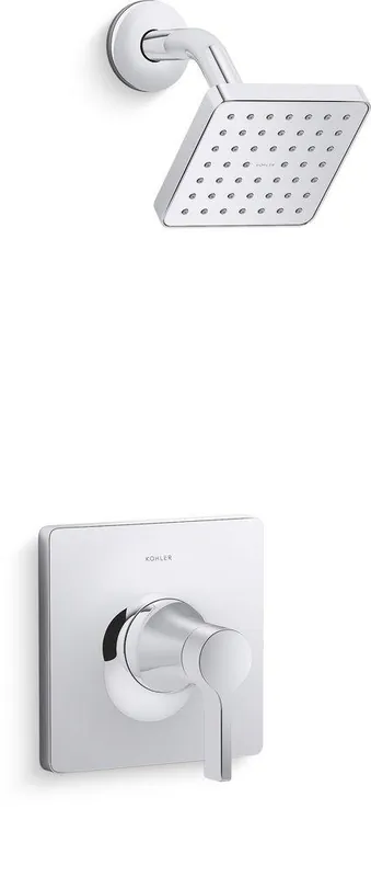 Kohler TS28128-4G-CP Venza Single Handle Single Function Shower Faucet Trim Only