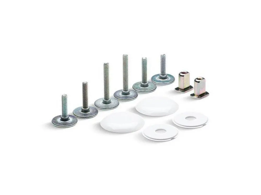 Kohler 5420-0 Clean Caps Metal Bolt Cap in White