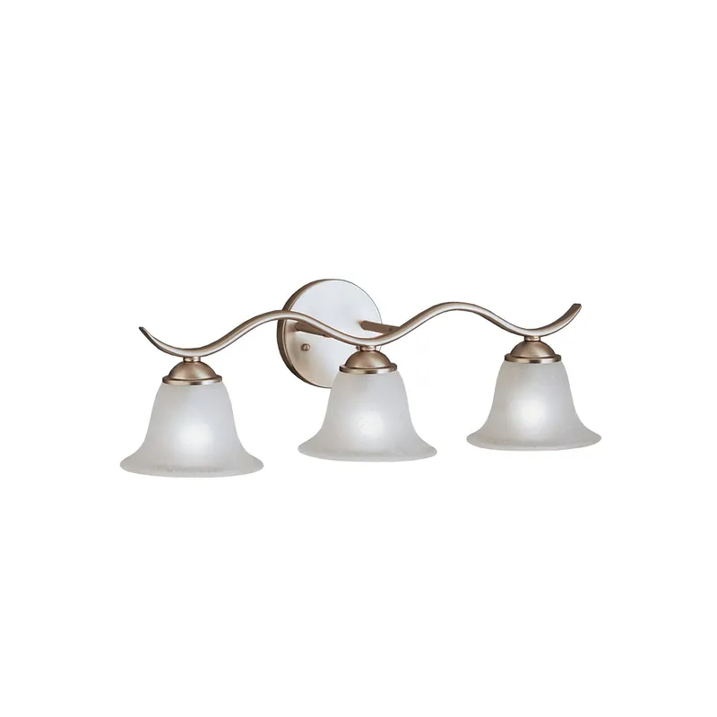 Kichler 6323NI The Dover 3 Light Vanity Light Brushed Nickel