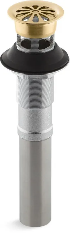 Kohler 7129-A-2MB 3-13/16 in. Grid Drain in Vibrant Brushed Moderne Brass