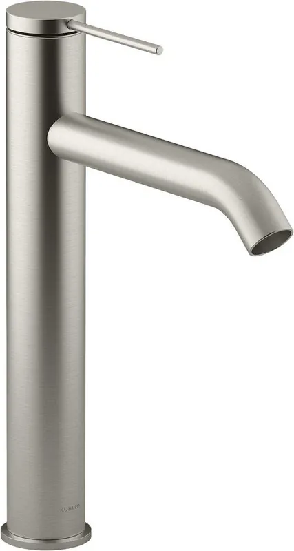 KOHLER 77959-4A-BN Components Single Handle Centerset Bathroom Sink Faucet in Vibrant Brushed Nickel