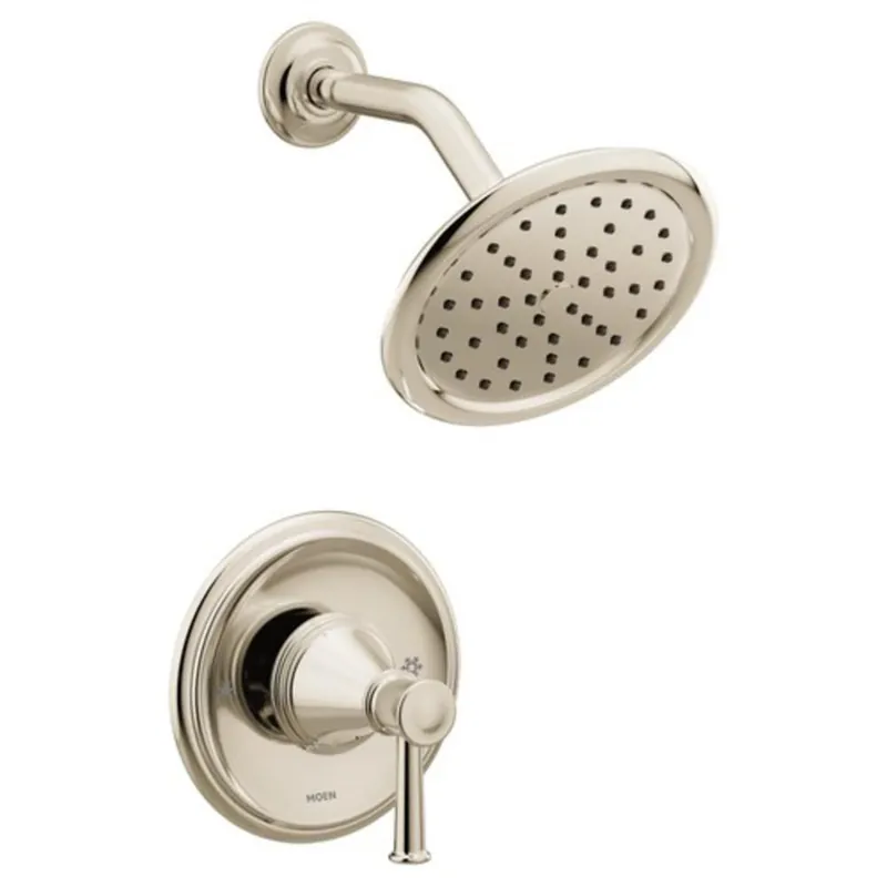 Moen T2312EPNL Belfield One Handle Single Function Shower Faucet in Polished Nickel (Trim Only)