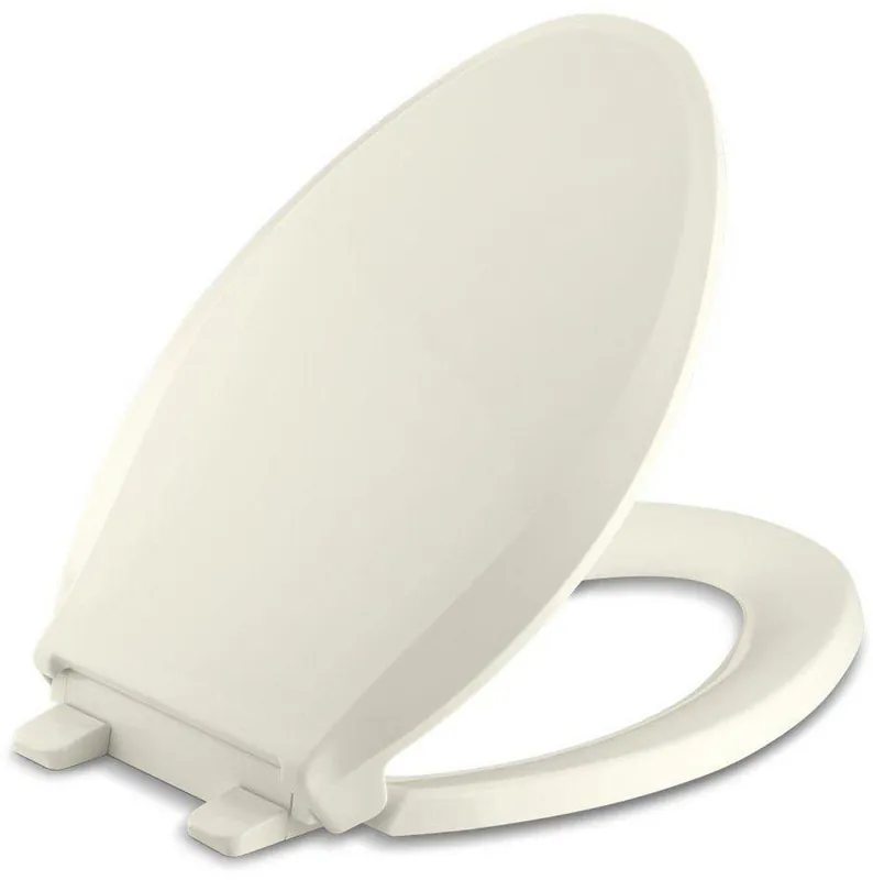 Kohler 7315-96 Cachet Elongated Closed Front Toilet Seat in Biscuit