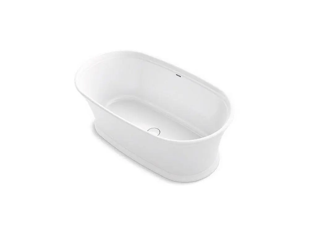 Kohler 8333-0 Memoirs 66-3/16 x 36-3/16 in. Freestanding Bathtub with Center Drain