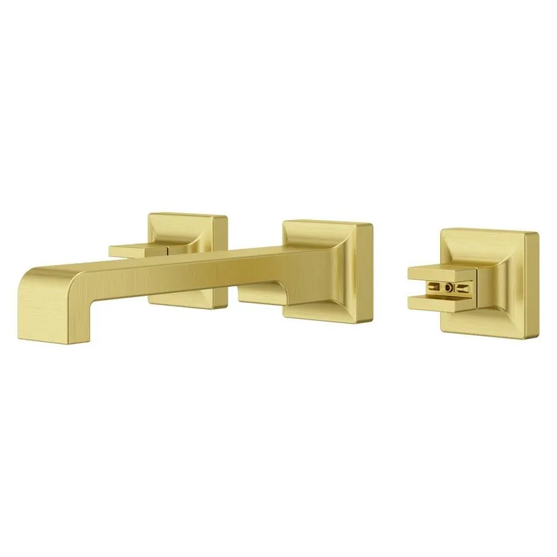 Pfister LG49-VRV3BG Verve Two Handle Widespread Bathroom Sink Faucet in Brushed Gold