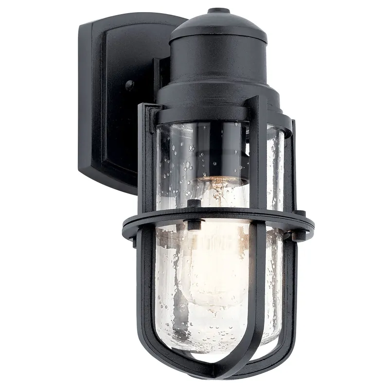 Kichler 49857BKT Suri Outdoor Wall Lantern 11.25 Inch