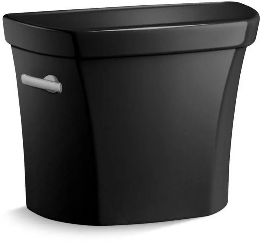 Kohler 4467-7 Wellworth 1.28 gpf Toilet Tank in Black Black
