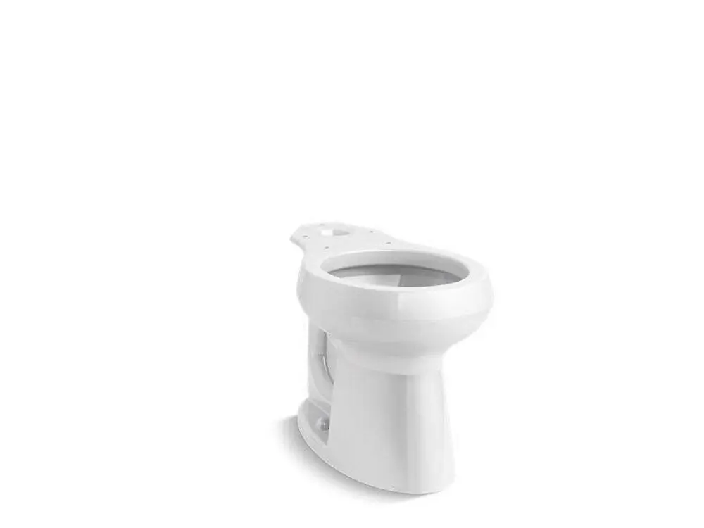 KOHLER 5393-0 Highline Round Toilet Bowl 1.28 Gallons Per Flush