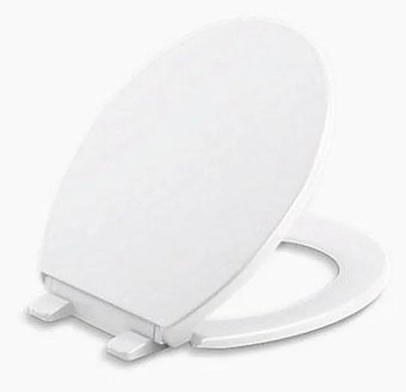 KOHLER 4775-0 Brevia Quick-Release Round Closed Front Toilet Seat in White