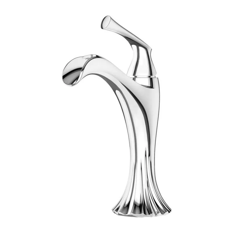 Pfister LG42-RH2C Rhen Single Handle Monoblock Bathroom Sink Faucet in Polished Chrome