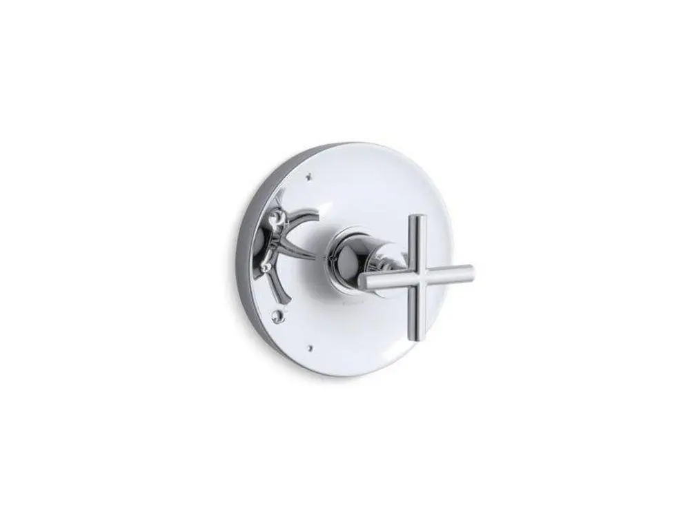 KOHLER TS14423-3-CP Purist Single Handle Pressure Balancing Valve Trim in Polished Chrome
