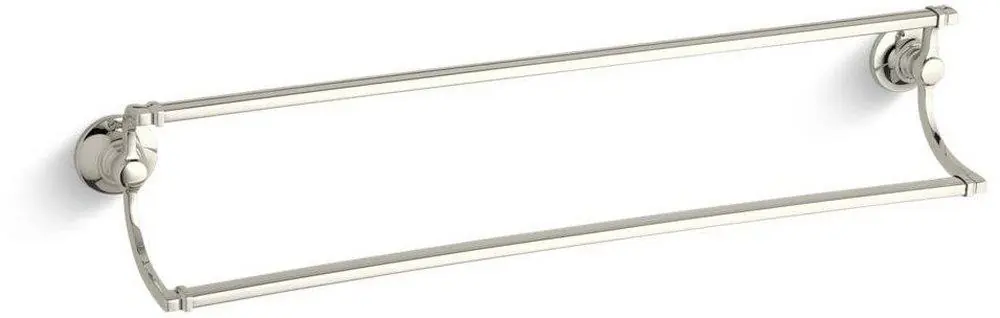 Kohler 11413-SN Bancroft 24 in. Towel Bar in Vibrant Polished Nickel