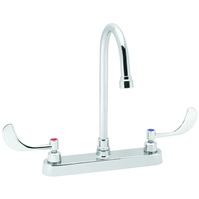 Speakman SC-5724-E Commander Two Handle Widespread Bathroom Sink Faucet in Polished Chrome