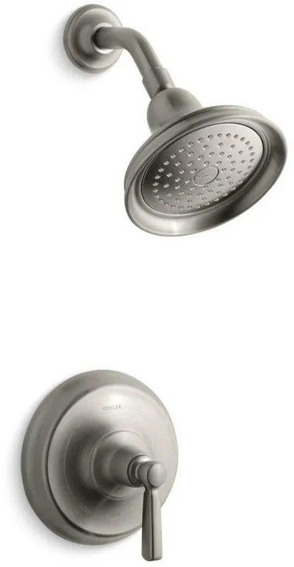 Kohler TS10583-4-BN Bancroft One Handle Single Function Shower Faucet in Vibrant Brushed Nickel (Trim Only)
