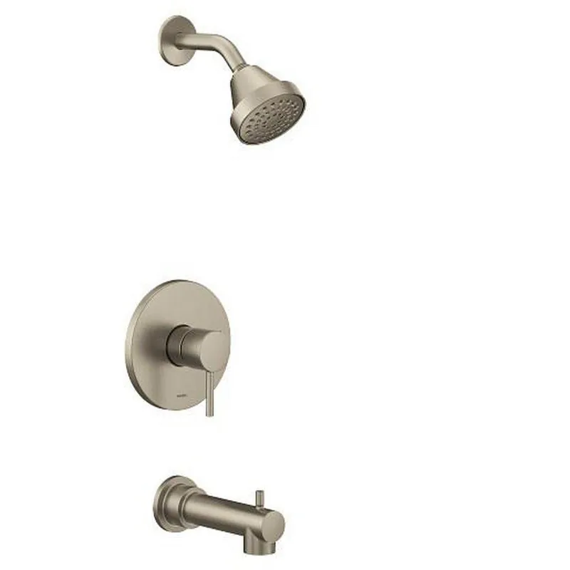 Moen UT2193EPBN Align One Handle Single Function Bathtub & Shower Faucet in Brushed Nickel (Trim Only)
