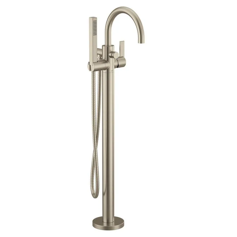 Moen 615BN Cia Single Handle Knob/Lever Floor Mount Filler in Brushed Nickel